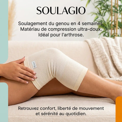 Soulagio : La genouillère en bambou choisie par des milliers de Français pour soulager les douleurs du genou