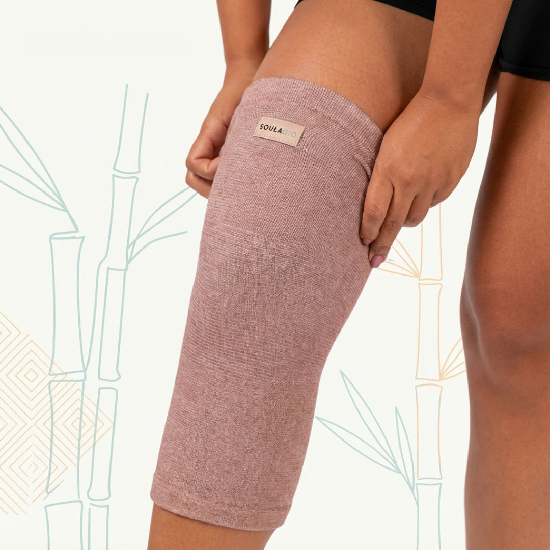 Soulagio : La genouillère en bambou choisie par des milliers de Français pour soulager les douleurs du genou